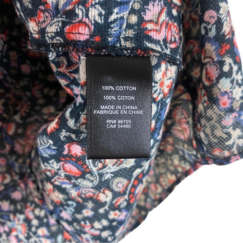 Floral Ruffle Sleeve Top - Picture 6 of 8